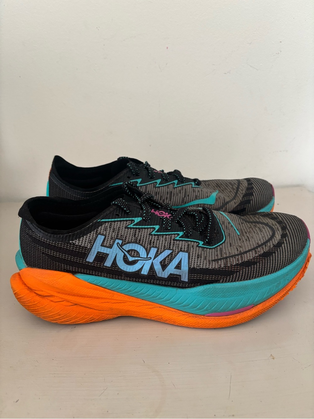 Hoka One One Mach X 2 Plated Fast Cushion Road Running Shoes Size 10 B